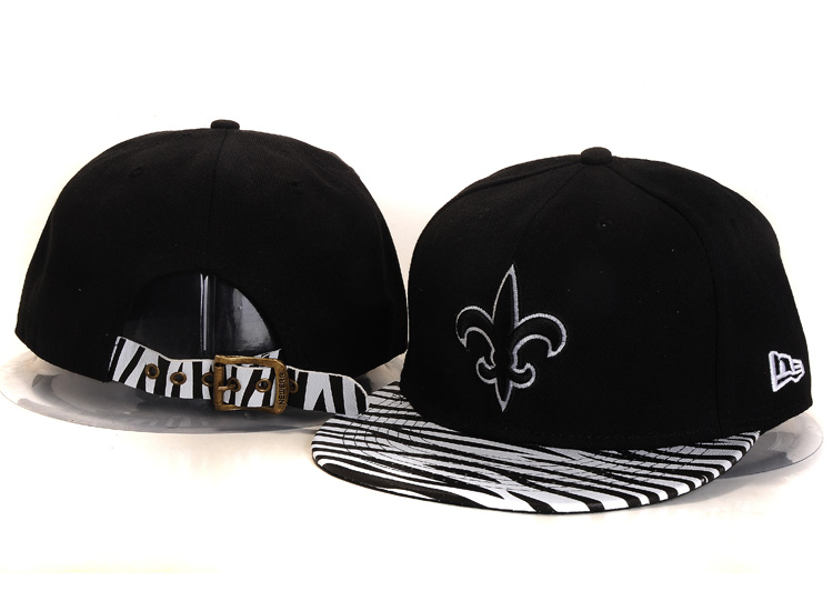 NFL New Orleans Saints NE Strapback Hat #02